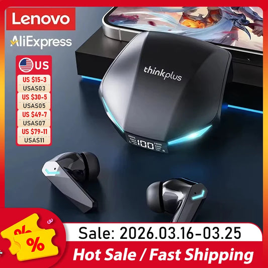 Wireless Gaming Earbuds With LED Display & Low Latency