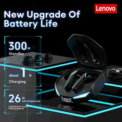 Wireless Gaming Earbuds With LED Display & Low Latency