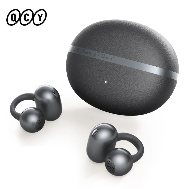 Open-Ear Clip-On Wireless Earbuds – 35H, Bass Boost