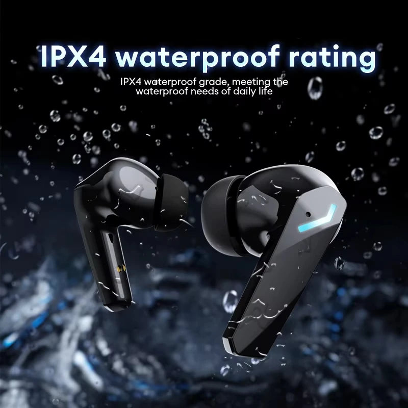 Wireless Gaming Earbuds With LED Display & Low Latency