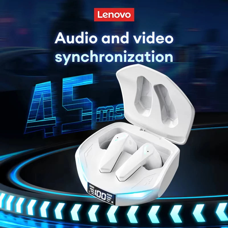 Wireless Gaming Earbuds With LED Display & Low Latency